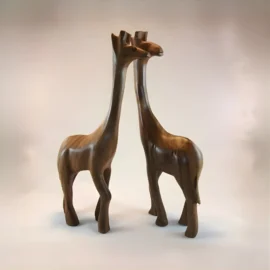 Giraffe Set, Handmade, wooden Giraffe Set