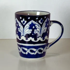 Blue Pottery Coffee & Juice Mug  Home Decor  Handicrafts 1