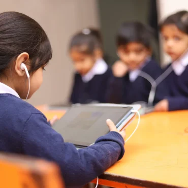 Teach children with technology to reduce poverty.