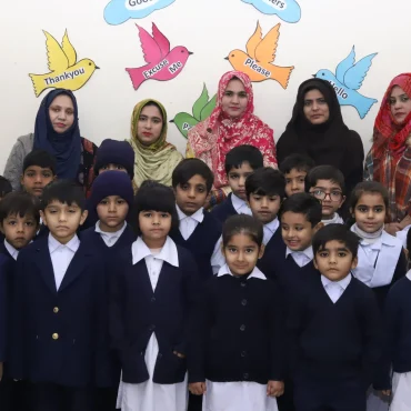 Group photo of future and future makers of nation.